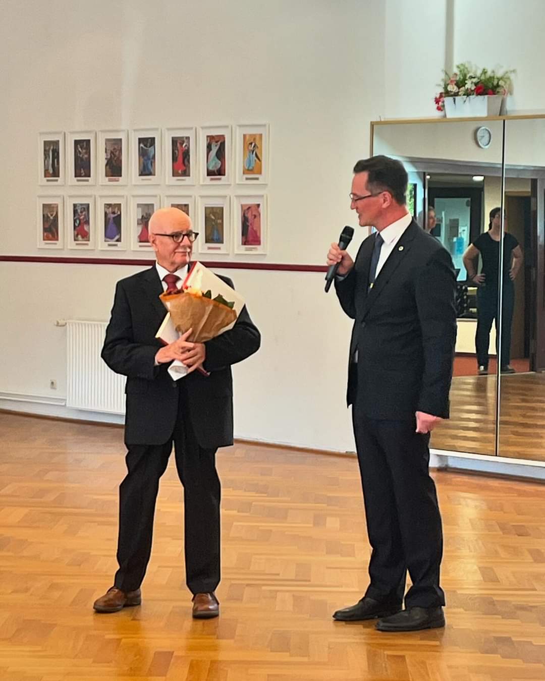Lutz Heise (re) und Dennis Brenke